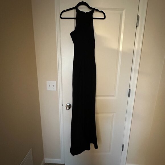 Mermaid Style Black Formal Calvin Klein Gown - Picture 1 of 4